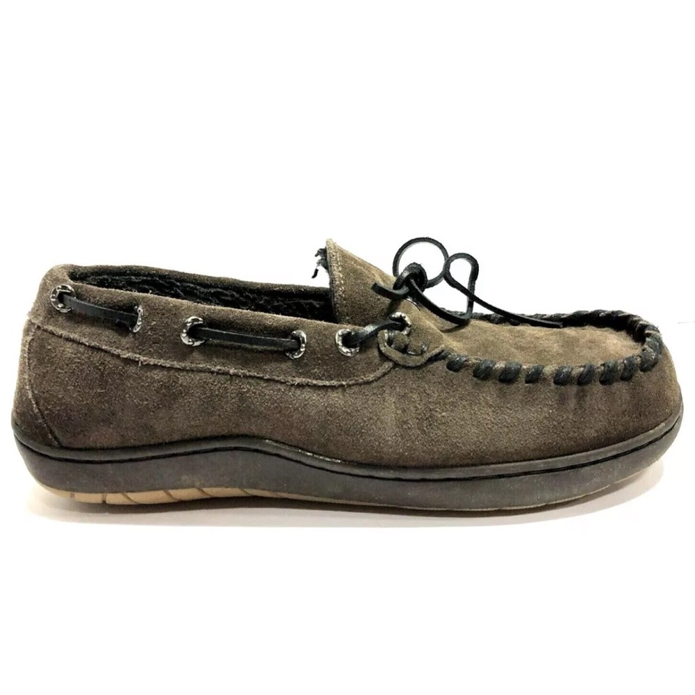 Tempur-Pedic Men’s Therman Charocal Slippers, Size 10 M.